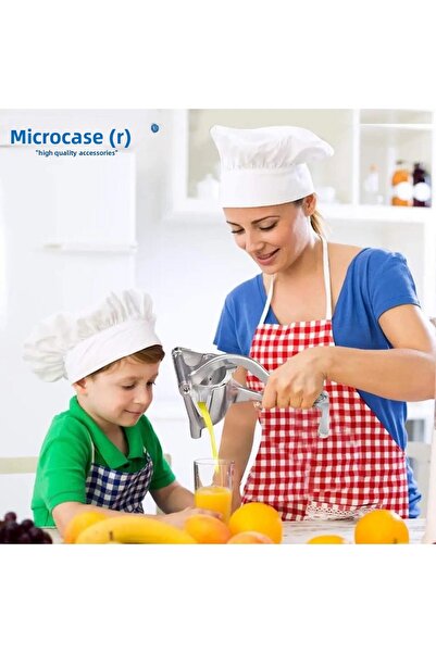 Microcase Convenient Stainless Metal Citrus Juicer - Al4878