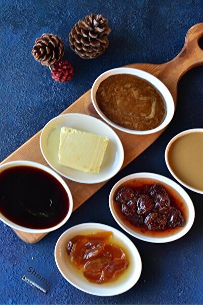 şirin eşyalarım Aria Collection 6-piece Oval Mini Kayak / Meze Plate - 13 cm