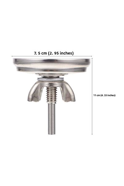 Unichrome 350 Degree Stainless Steel Barbecue Grill Oven Thermometer Temperature Meter