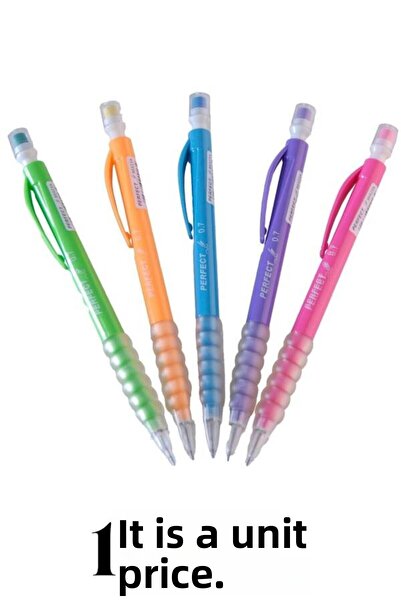 PERFECT قلم رصاص ميكانيكي متعدد الاستخدامات بألوان قوس قزح 0.7 6423