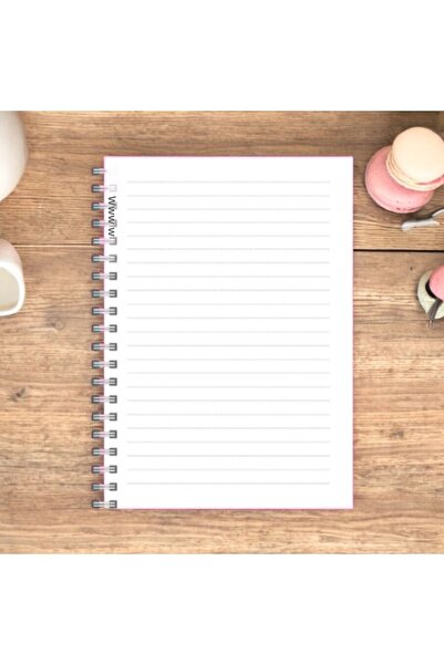 Panda 160 Pages Lined School Notebook