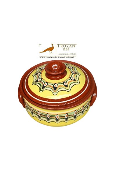 TROYAN 1868 100% Hand Painted Natural Healthy Soil CasseroleTraditional And ModernCrowns Your Kitchen With Art