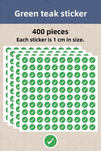 hdsticker 400 Etichetă neînsemnată din lemn de tec verde (1 cm) Extragere de ...