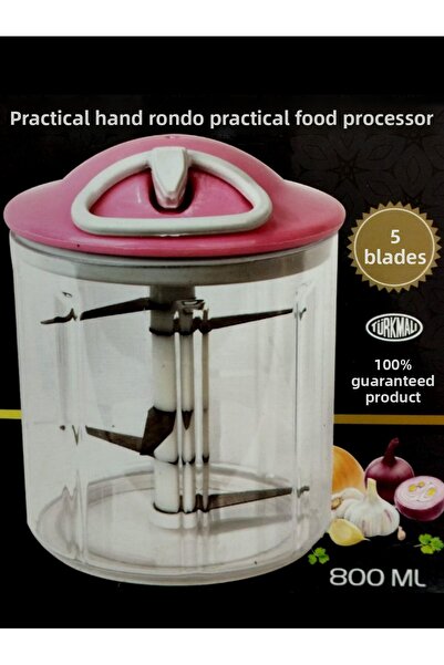 Mercan 800 مل 5 شرائح روندو عملية لليدين