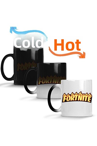 Baskı Dükkanı Fortnite Magic Mug Cup Porcelain