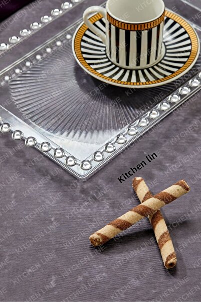 B.A.Y.NUVOLA 2 PIECES MICA BEADED RECTANGULAR TRAY