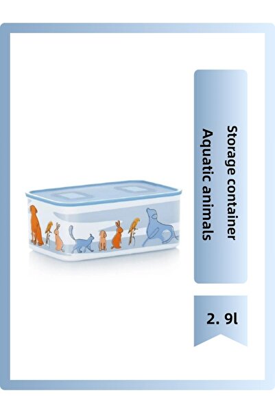Tupperware Water Animals 2.9L Storage Container