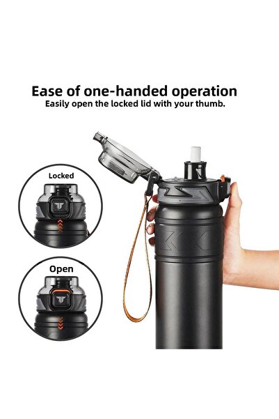 Vagonlife TKK Orange Steel Thermos Flask 500ml - T2022