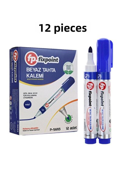 FixPoint BOARD PEN BLUE P-5693 12 PIECES