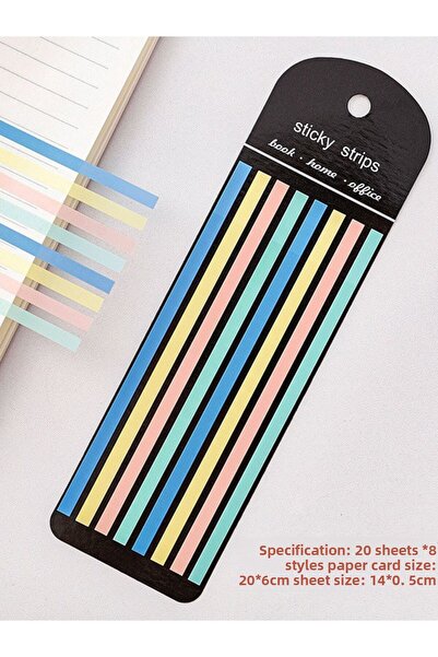 Para Todos ملصق Post-It مكون من 160 ورقة - لون شفاف، شريط Uuzn، علامة مرجعية ...