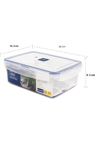 ORCHID MICRONWARE SUPERLOCK RECTANGLE STORAGE 2900 ML