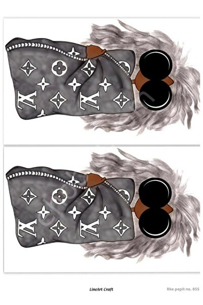 ehobici موديل-855 - مصنوعة من النحاس Dekopaj Lineart Craft