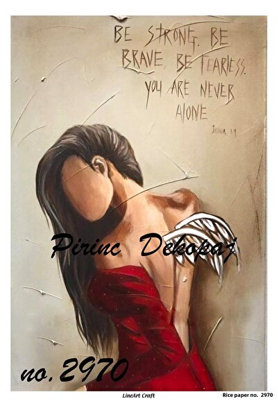 LİNEART ورق ديكوباج نحاسي - رقم: 2970، 29X42 سم