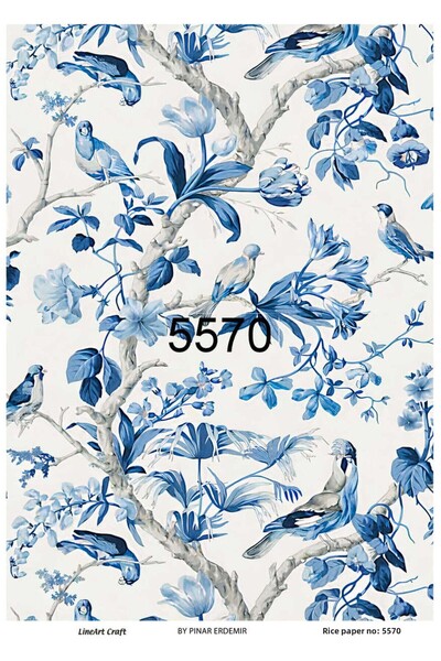 LİNEART Lineart Brass Decopage Paper No:L5570- 29X42Cm