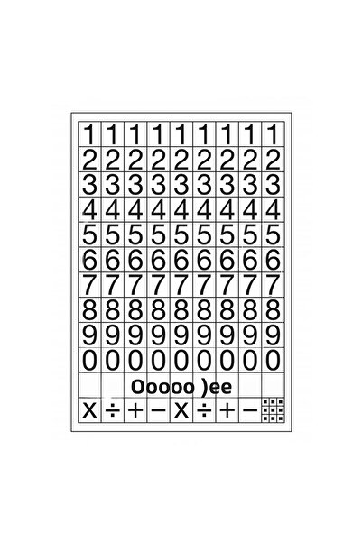 Tanex Stc-504 Number Label 10mm Regular 2 Pack