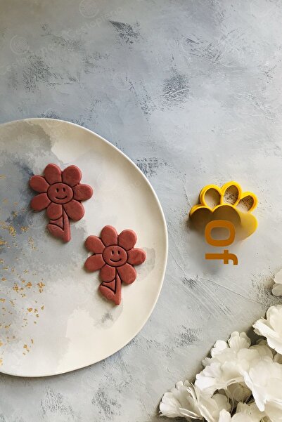 CESTOPİENO أداة تشكيل عجينة ديزي الضاحكة / كوكي / سيراميك / لعبة / طين بوليمر