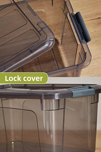 grimorlife 2 Pieces Interlocking Food Meat Mincer Storage Container Refrigerator Organizer 3 Lt.-Dipfreeze