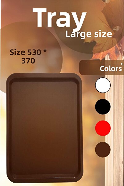 Baby Turco صينية بلاستيكية كبيرة الحجم (53×37)