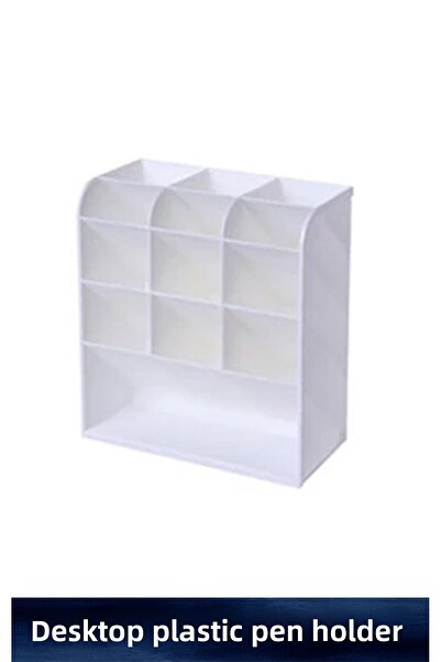 Vox Art Επιτραπέζια Λευκή Πλαστική θήκη για στυλό - 13 θήκες