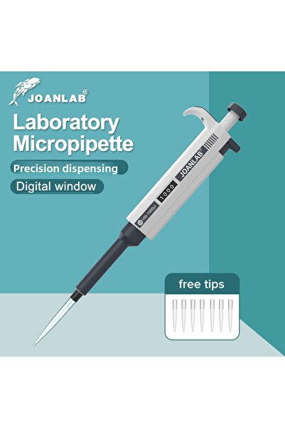 Choice ماصة مختبر JOANLAB Micropipette ماصة أوتوماتيكية رقمية قابلة للتعديل من البلاستيك لمختبر الكيمياء...