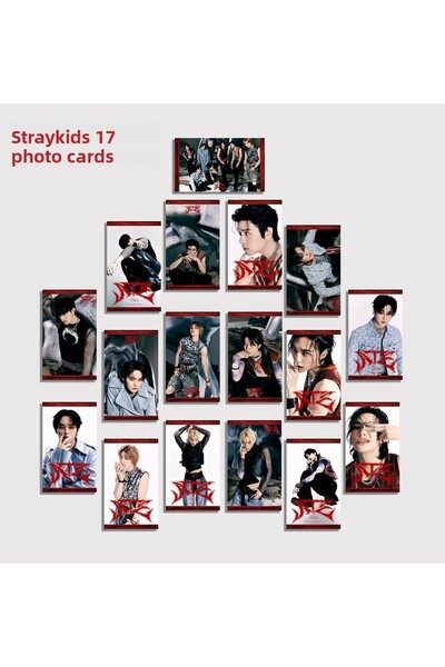 Güneş Kırtasiye Stray Kids ATE 17 Τεμάχια Φωτοκάρτες