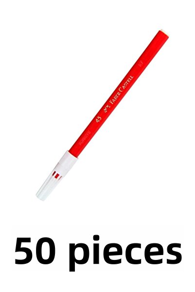 Faber Castell 50 قلم أحمر