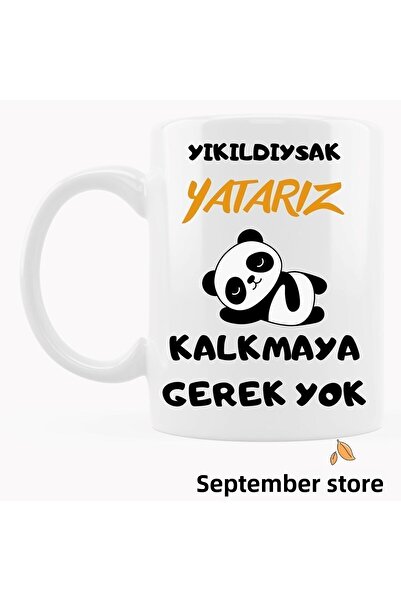 Noname إذا تمزقنا الباندا، فسوف نستلقي على الكوب المطبوع بتصميم مخصص مكتوب عليه متعة كوب كوب مضحك 105