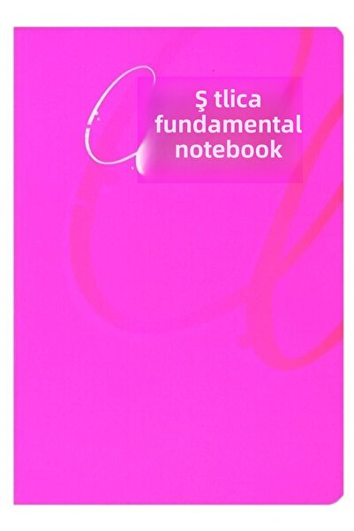 Gıpta Blocnotes A6 - 80 de coli cu carouri, copertă din plastic cu cusături din sârmă de mica