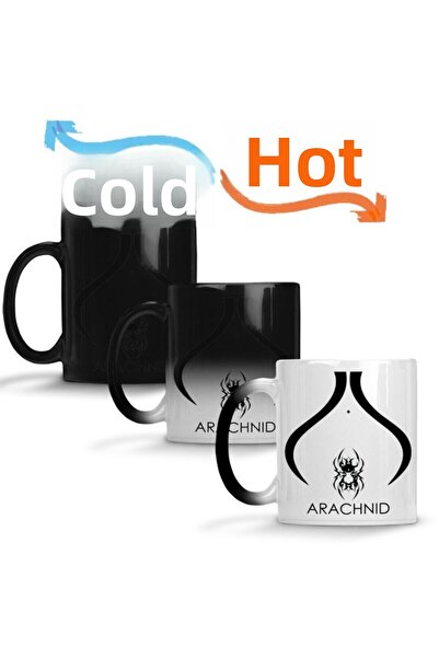 Baskı Dükkanı Arachnid Magic Mug Cup Porcelain