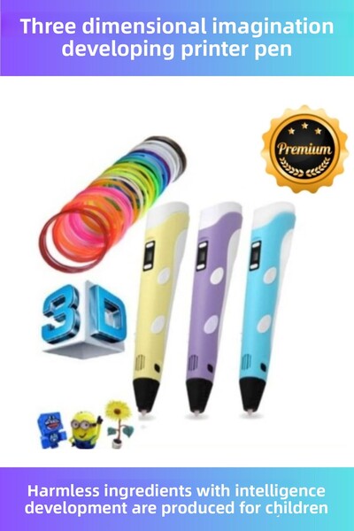 Thriftbuds Special Production Bendable Plastic Abs 3D Color Filament Children...