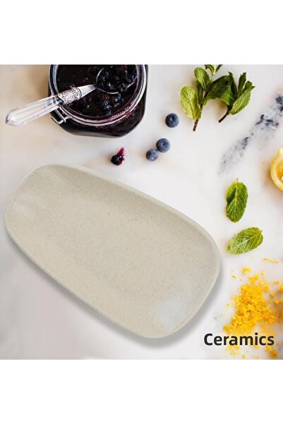 Keramika 21 cm Plus Matte Cream Boat Tetra - 040 a