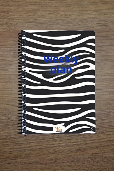 Tieni | Седмичен планирач | 14x20 см, A5 | 50 страници | Картонена корица | K...
