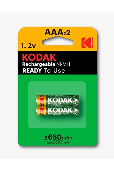 Kodak 650 Mah Şarjlı 2'li Ince Pil