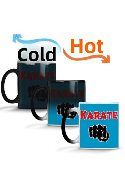 Baskı Dükkanı كوب الكاراتيه السحري بورسلين