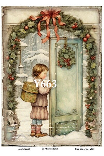 LİNEART ورق ديكوباج LineArt بنمط نحاسي - LA-Y663