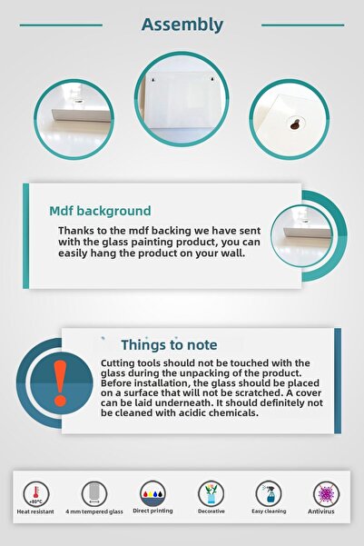 Decorita Σχολείο | Τραπέζι από γυαλί | Η Ορισμός της Ακρίβειας | 30 εκ. Χ 40 εκ