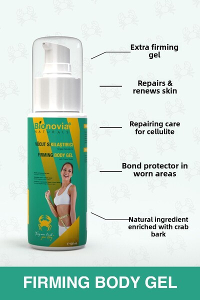 Bionovia Anti-Stretch Mark and Anti-Cellulite Effective Cream Regional Body Firming Crab Gel 100ml