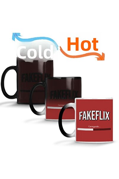 Baskı Dükkanı كوب بورسلين سحري من Fakeflix