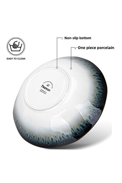 Fissman 2-Piece Deep Plates Galactica Series 20cm Porcelain