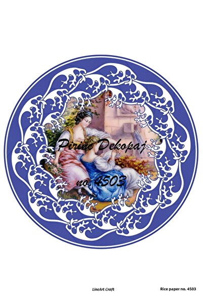 LİNEART Lineart Brass Decopage Paper No:L4503- 29X42Cm