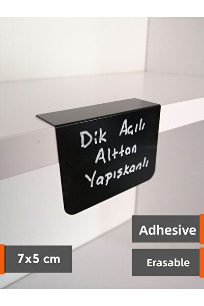 Şeffaf Etiket 10 τεμάχια PVC Μαύρη πινακίδα από PVC Ετικέτα προϊόντος 5x7 εκ....