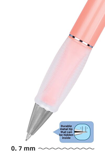 Serve Deep 0.7 mm Coral Versatil Mechanical Pencil - Sv-Deep-07-Mc