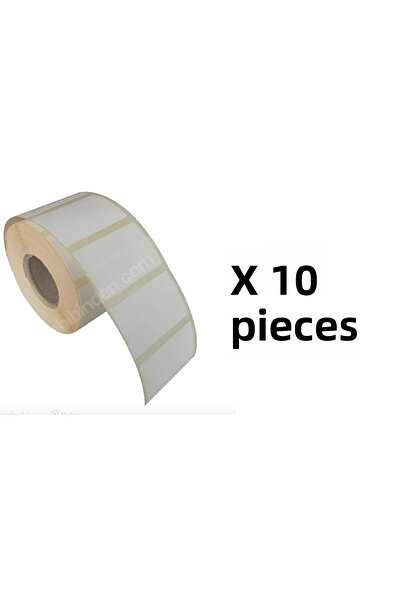 ETİKETİM Етикет 100x100 мм термо фолио, пакет от 10 броя, 500 броя