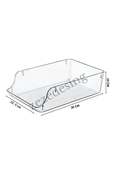 zezedesing Multi-Purpose Beverage-Refrigerator-Closet Organizer and Drawer Organizer Large Size