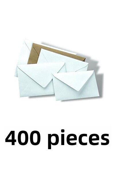 Oyal 400 ظرف دعوة أبيض - 13x18 سم، 70 جرام