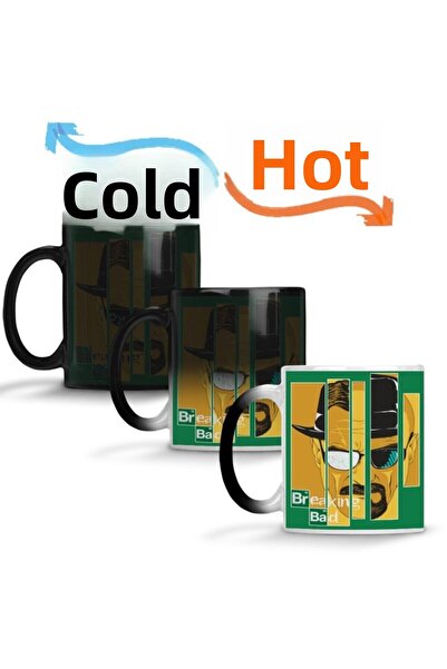 Baskı Dükkanı كوب بريكينج باد السحري من البورسلين