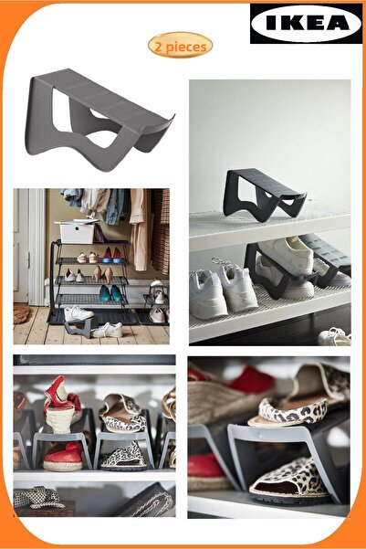 IKEA Murvel Grey Organizer Παπουτσιών \ Οργανωτής Παπουτσιών για Ντουλάπα Ράμ...
