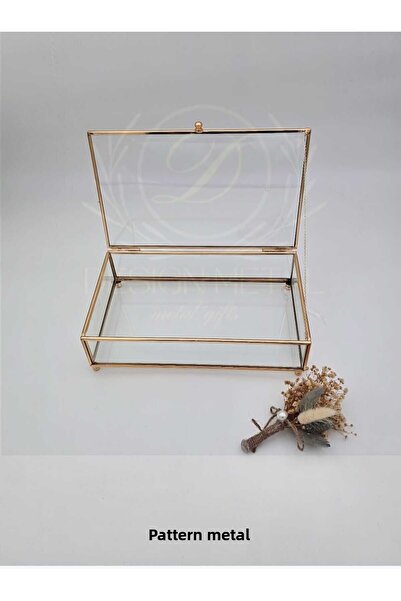 CAM Cutie de ciocolată cadou de culoare aurie 25*15*5 C.m