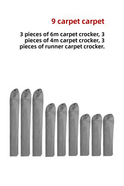 NOVAFACE Std 9 Pieces Carpet Pads, Carpet Cover, Carpet Packaging Classic