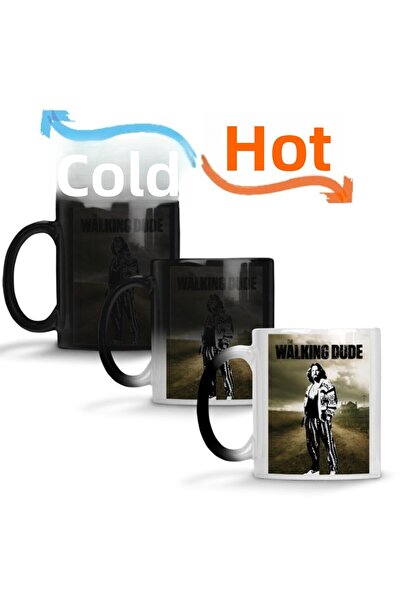 Baskı Dükkanı كوب الكوب السحري The Walking Dude من البورسلين